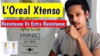 LOREAL Xtenso Resistance and Extra Resistance Differences  Theory and Product Knowledge [upl. by Kalindi]