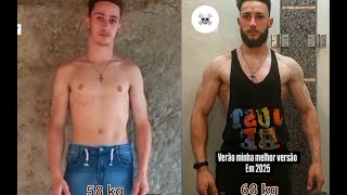 MINHA EVOLUÇÃO EM 3 ANOS NA ACADEMIA Ryan Makaullin [upl. by Garett37]