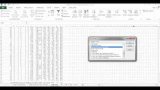 Data Analysis ttest in Excel [upl. by Sorips]