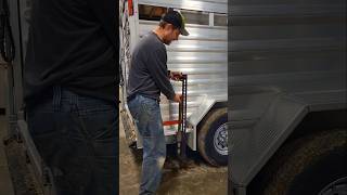 How I check my trailer wheel bearings agriculture trailer farmer farming bearing wheelbearing [upl. by Yerffe505]