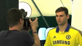 Chelsea FC 201415 Away Kit Launch [upl. by Serafina]