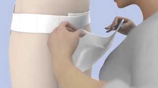 iD Expert Belted Incontinence Pads  Fitting Guide  Standing [upl. by Christoph]