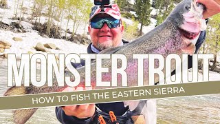 How To Catch Trout In The Eastern Sierra  A Beginners Guide [upl. by Adelric]