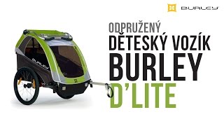 Burley D´Lite  bezpečný a pohodlný dětský vozík [upl. by Zhang858]