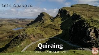 Views from the Quiraing Skye Isle of Skye Scotland [upl. by Talmud]