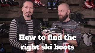 Cross Country Ski Boots  How to find the right ski boots  SkateProcom [upl. by Leahcimrej]