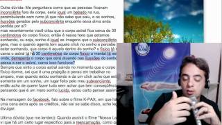 FAQ 56  Sonhos Lúcidos Cansaço Telepatia Reiki e Viagem Astral Obsessão etc [upl. by Kneeland16]