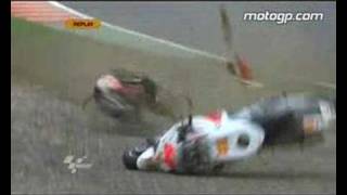 Nakano suffers heavy crash in FP2 at Mugello [upl. by Hplodnar]