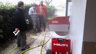 Scie Murale TS10 HILTI chez JTC [upl. by Seaden]