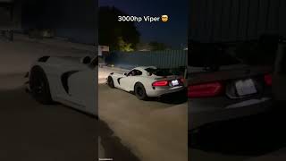 3000 hp viper cars viper twinturbo turbo fast car [upl. by Notlok]