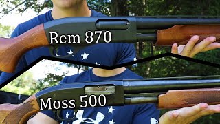 Mossberg 590 vs Remington 870  NOT EVEN FAIR [upl. by Hennie946]