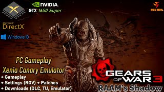 GEARS OF WAR 3 RAAMS SHADOW All Cutscenes Full Game Movie 1080p HD [upl. by Alinoel304]