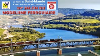 Expo modélisme ferroviaire Saint Mandé 2020 [upl. by Jemy]