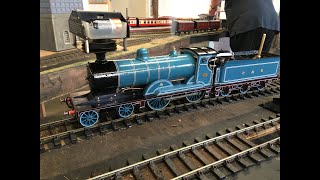 Gauge 1 Live Steam East Anglia Group August 29 2021 [upl. by Ahsilav]