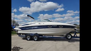 2006 Crownline 255 CCR spacious cuddy cabin with low hours listed for sale  GrandSportCentercom [upl. by Kaazi299]