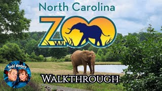 North Carolina Zoo  The largest Habitat Zoo in the World  Complete Zoo Walkthrough 🙂 2022 [upl. by Kitti]