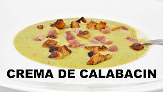 Crema de Calabacín con Tropezones By Javier Romero Un plato humilde lleno de sabor [upl. by Ominoreg675]