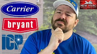 CARRIERBRYANT HVAC Brand COMPARISON [upl. by Ilona369]