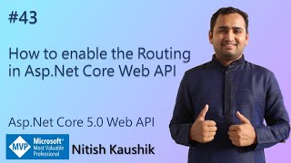 How to enable the Routing in ASPNET Core Web API  ASPNET Core 50 Web API Tutorial [upl. by Pace]