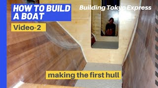 How to build a boat Ep 2  Catamaran you can live on [upl. by Inahet]