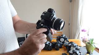 1809 Nikon FA camera with MD15 Motor drive testing part ii [upl. by Asenad]