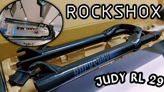 ROCKSHOX JUDY RL 29 QR TAPERED FORK  WEIGHT [upl. by Ezeerb]