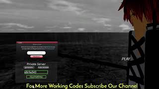 New Project Mugetsu Private Server Codes Update 2  Roblox PM Free Private Server Codes [upl. by Asselim]