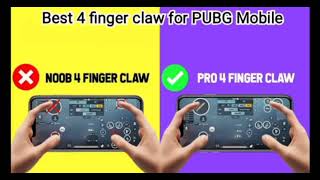 Best 4 Finger Claw For Pubg Mobile [upl. by Ariayek791]