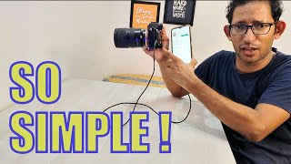 Monitor  Plus amp Sony A7III remote shooting  Alternative to Imaging Edge Mobile [upl. by Chanda]