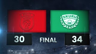 Skövde HF vs Skuru IK  Game Highlights [upl. by Aymahs787]