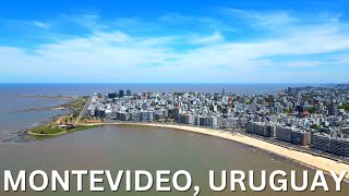 MONTEVIDEO URUGUAY DRONE 4K [upl. by Uis748]