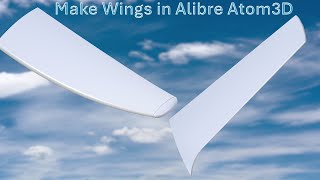 Alibre  Creating Wings and Air Foils in Alibre Atom3D [upl. by Silohcin]