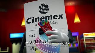 Ticketízate de Cinemex [upl. by Aihtniroc]