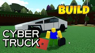 Cyber Truck Build A Boat For Treasure  ROBLOX [upl. by Frisse]