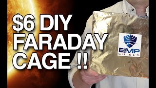 6 DIY Faraday Cage for EMP Protection [upl. by Mcclary496]