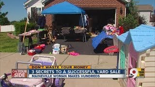 Three secrets to successful yard sale [upl. by Sprage]