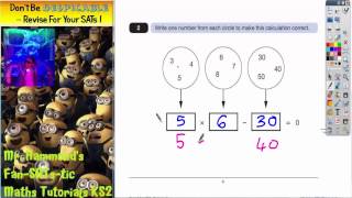 Maths KS2 SATS 2011A Q2 ghammond [upl. by Phila828]