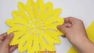 Top 4 Best And Beautiful Paper Craft For Home Decor  DIY Ideas  Flowers Paper Craft [upl. by Yehudi]