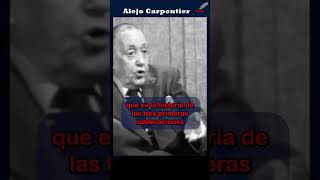 Alejo Carpentier “Y escribí El reino de este mundo” literaturalatinoamericana poesiaapuntapies [upl. by Am494]