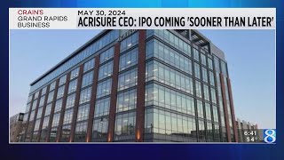 Acrisure CEO IPO coming sooner than later [upl. by Ecyal]