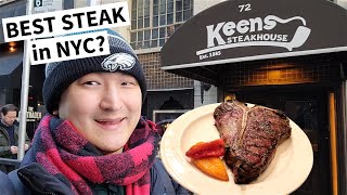 Is Keens Steakhouse Worth The Hype Revisiting NYCs Iconic Steakhouse [upl. by Jamnis127]