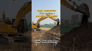 Real shot of sany excavator excavator equipment pment construction reels follow [upl. by Lambert]