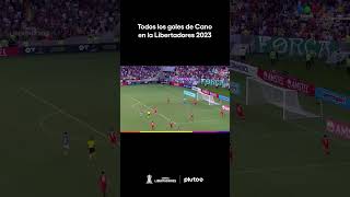 GERMÁN CANO EL GOLEADOR DE LA LIBERTADORES  GOLES  CONMEBOL LIBERTADORES 2023  PlutoTV  SHORTS [upl. by Kutchins]