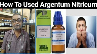 Argentum Nitricum Homeopathic Medicine  Use  Symptoms  Argentum Nitricum Nigricans 302001m Uses [upl. by Nulubez]