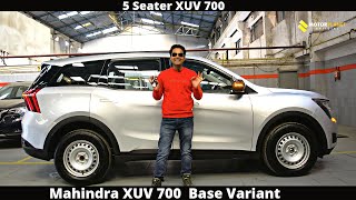 Mahindra XUV 700 Base MX diesel  Rs 1299 lakh  Best 5 Seater SUV [upl. by Yanahc]