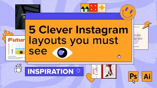 5 Clever Instagram Layouts you must see [upl. by Pacian]