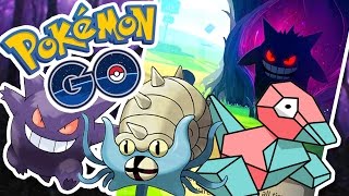 POKÉDEX AT 140  OMASTAR PORYGON GENGAR  HALLOWEEN CANDY UPDATE  Pokémon GO [upl. by Nit]