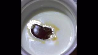 Effetti creati dal Latte e Liquore alla Liquirizia [upl. by Cranston]