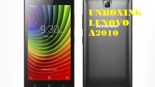 Unboxing Lenovo a2010 Indonesia [upl. by Letsirc]