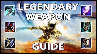 Easy Legendary Weapon Guide  Guild Wars 2 [upl. by Nairam841]